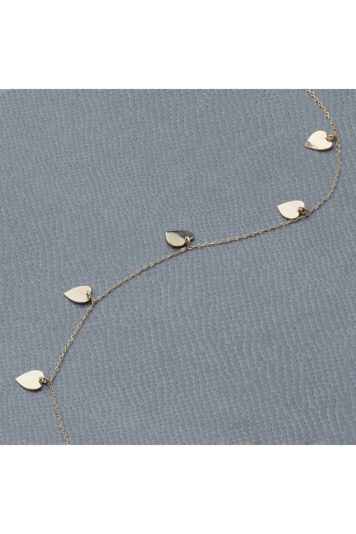 Minimal kolye ALTIN 9 kalp kolye "Grace"