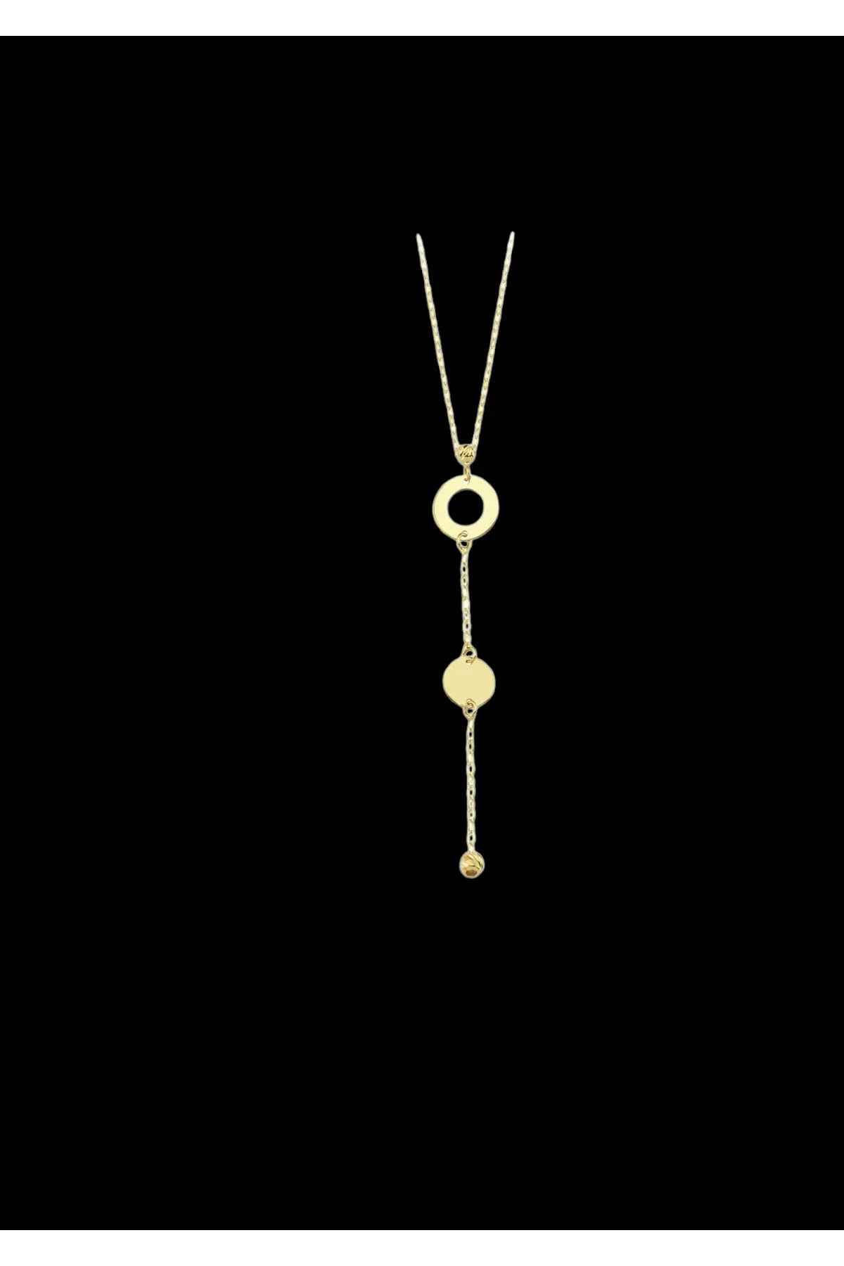 Minimal Kolye Altın Dorikali Figürlü kolye