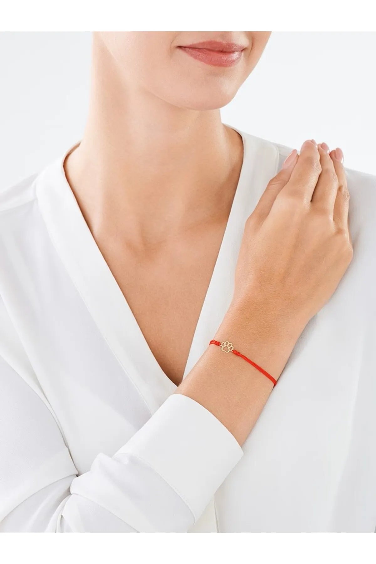 Minimal Kolye ALTIN ipli Bileklik "Rope"