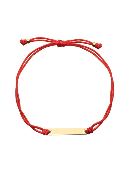 Minimal Kolye ALTIN ipli Bileklik "Rope"