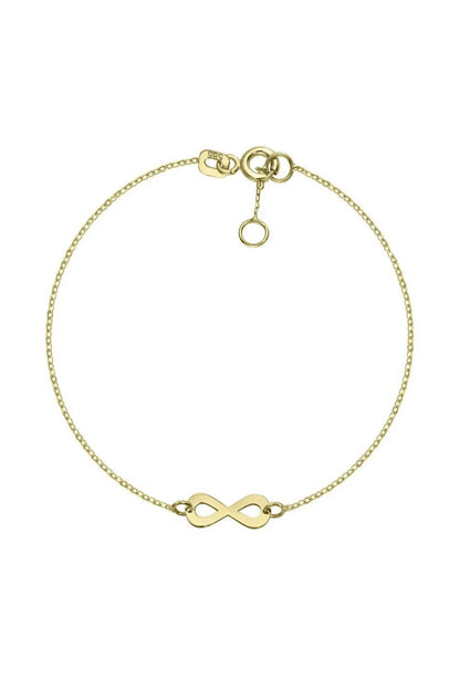 Minimal Kolye ALTIN Sonsuz Bileklik "INFINITY"