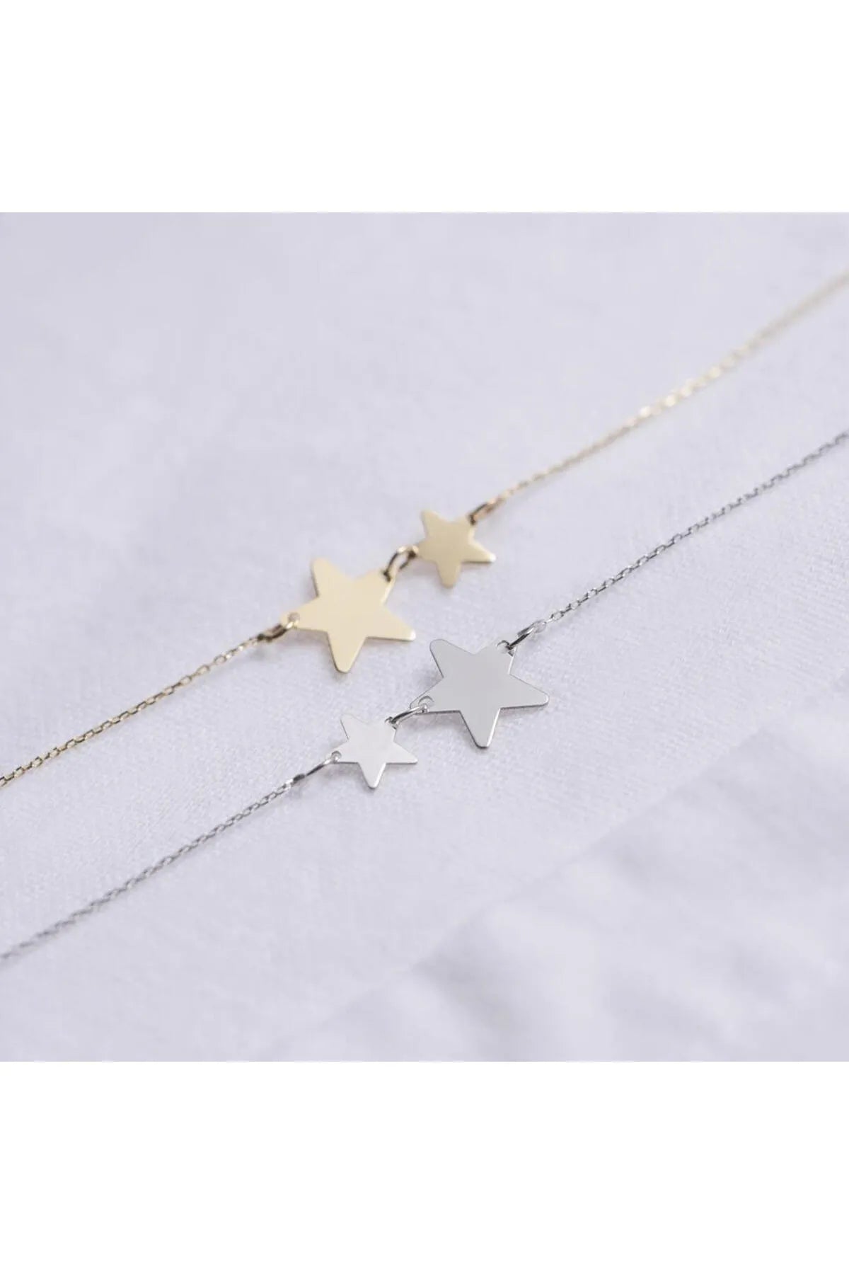 Minimal kolye ALTIN Yıldız kolye "Leia"