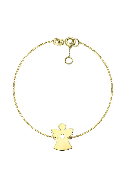 Minimal kolye ALTIN Melek bileklik "Angel"