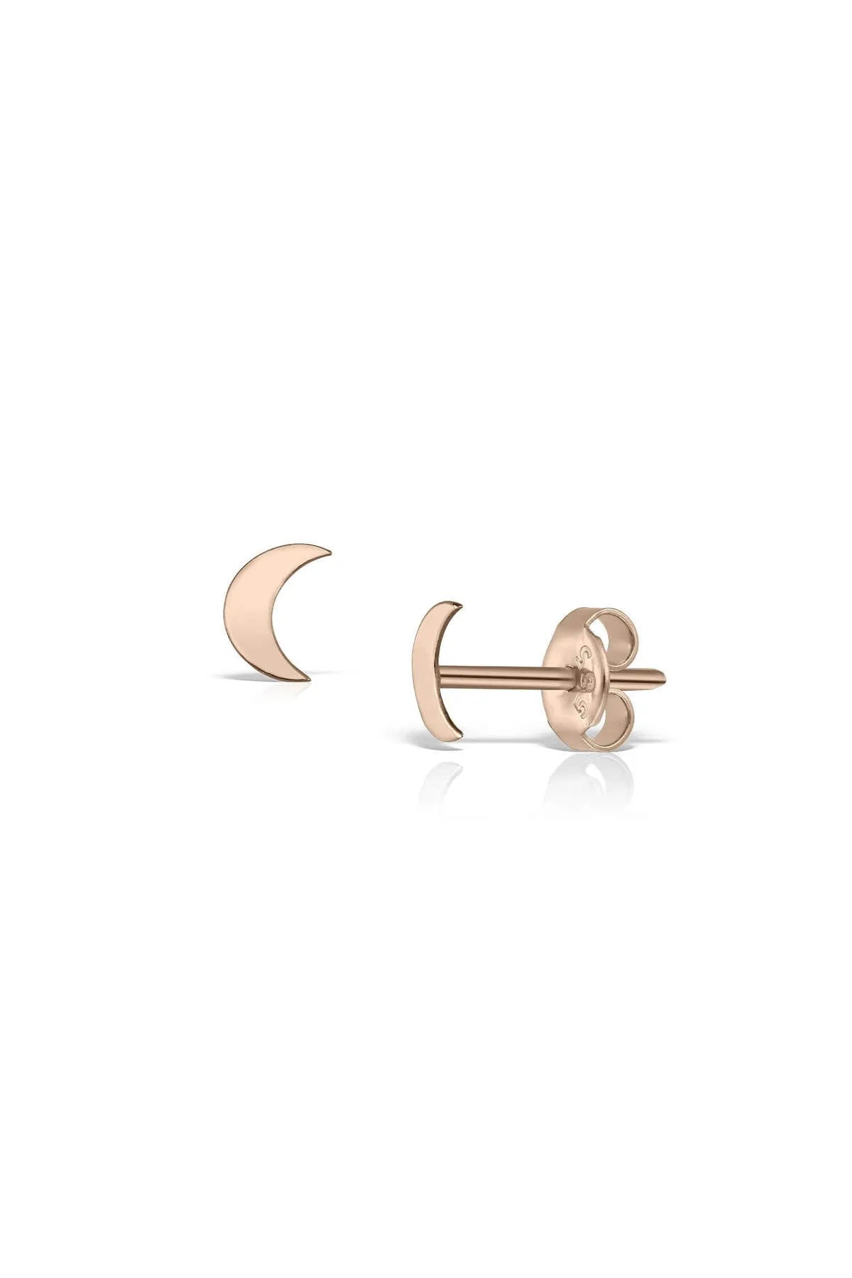 Minimal kolye ALTIN Kare küpe  "LUNA"